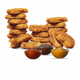 Kuřecí Nuggets 20 ks + 3 omáčky