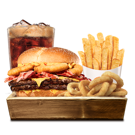 Dvojitý Sir Bacon Beef Burger